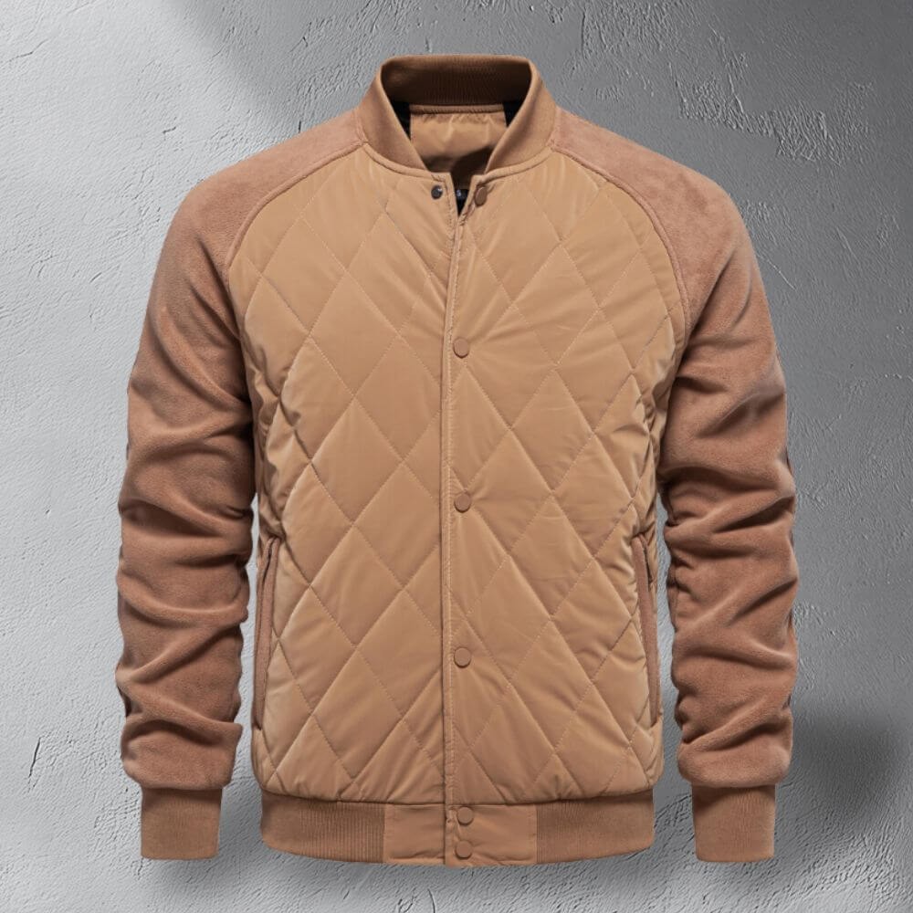 Elston Quilted Bomber Jacket