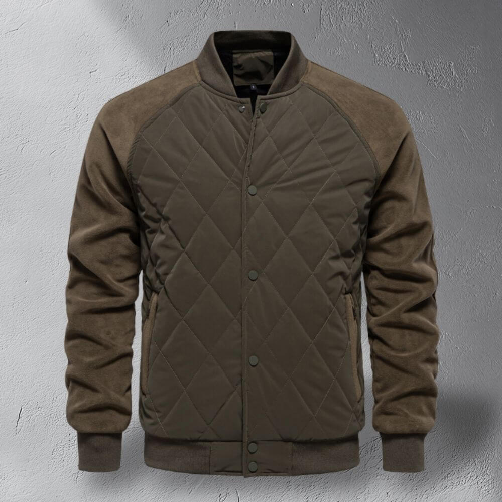 Elston Quilted Bomber Jacket